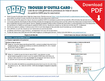 image cliquable pour télécharger la trousse d’outils CARD
