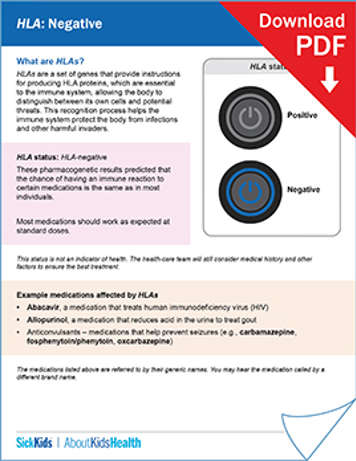 clickable thumbnail image to download handout on HLA-negative