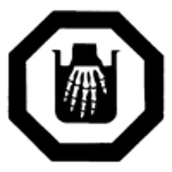 Corrosive symbol