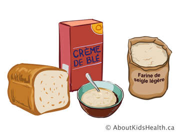 Des produits céréaliers