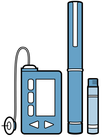 insulin cartridge illustration