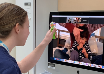 A virtual eye appointment from the health-care practitioner's perspective